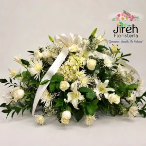 arreglos florales fúnebres cubrecaja a dpmicilio en Cali