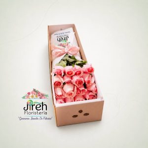 Caja de rosas a domicilio en Cali