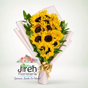 Boqouet de girasoles - ramo de flores bouqut de girasoles a domicilio